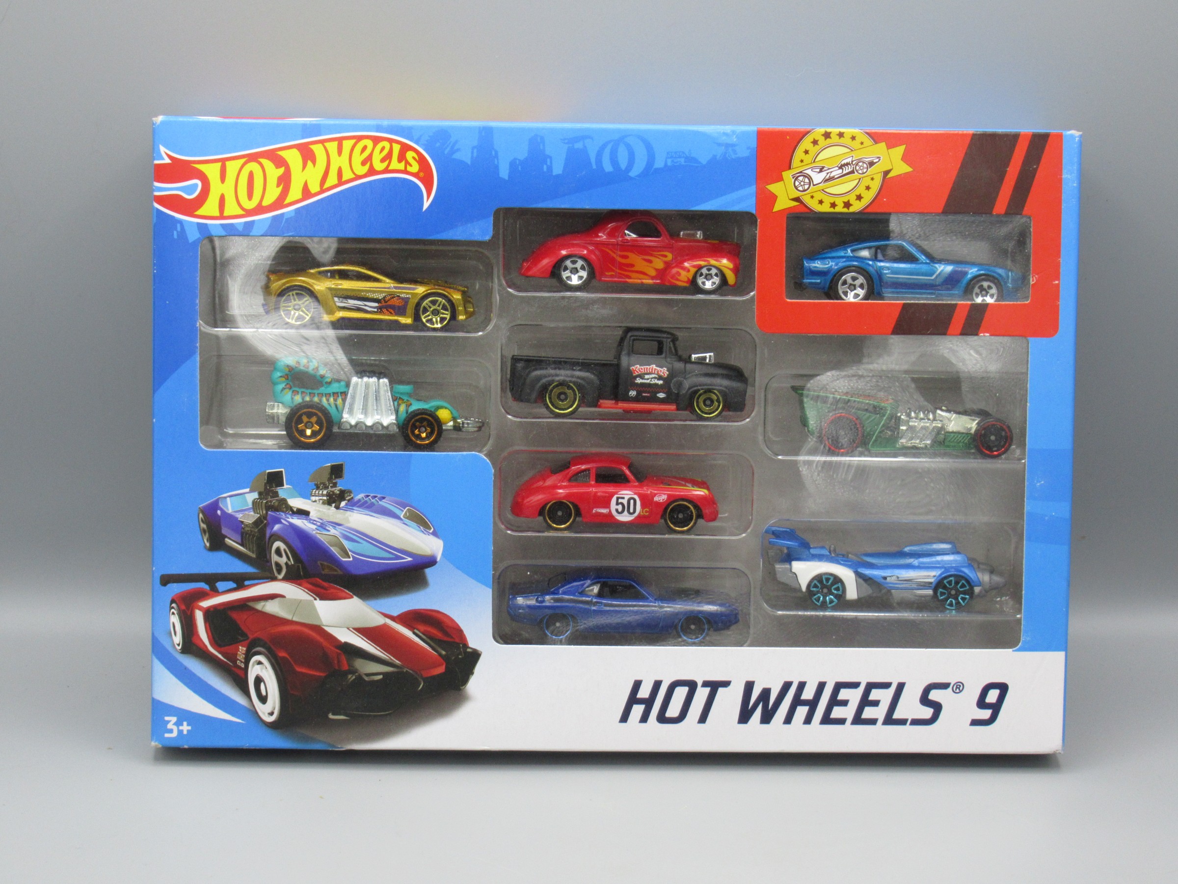 Coffret 9 voitures dont Kendre's - Hotwheels Mattel 2018 -  Passion-Miniatures