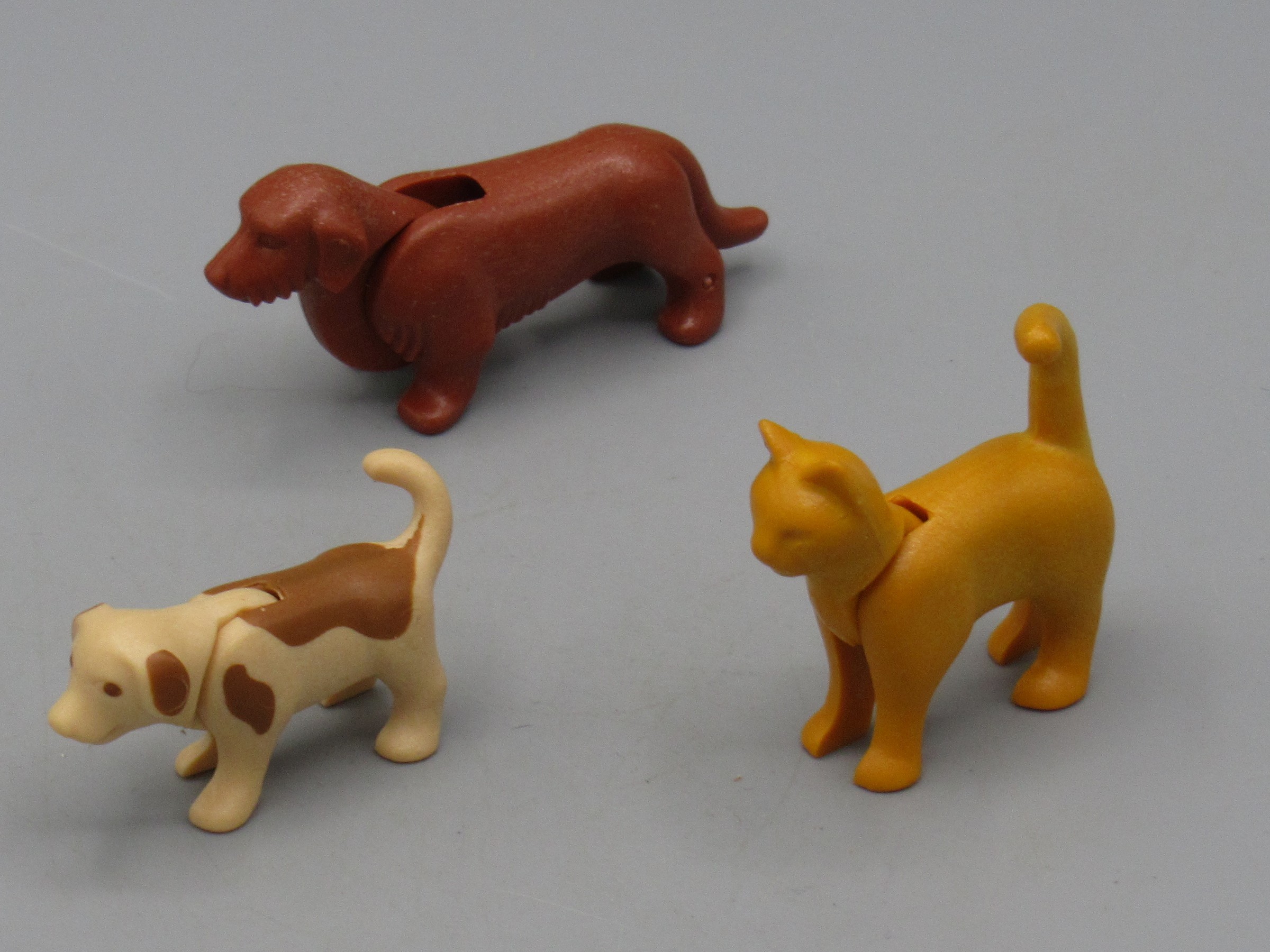 Playmobil - Chat et chiens - Geobra - Passion-Miniatures